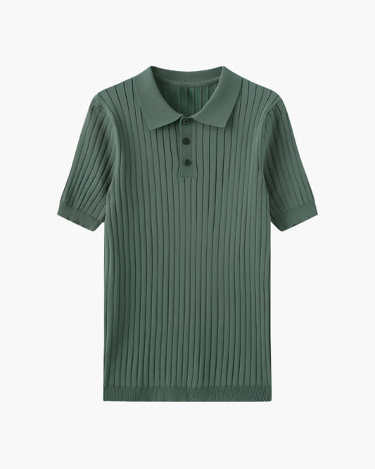 GIMCHEON Knitted Polo Shirt