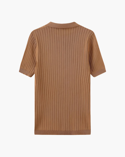 GIMCHEON Knitted Polo Shirt